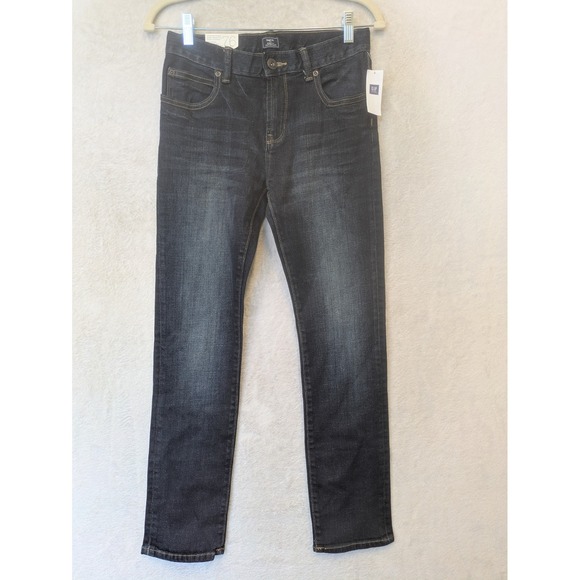 Gap Kids Other - NEW Gap Kids Skinny Fit Jeans Boy's 14 Dark Indigo Wash Sits Below Waist